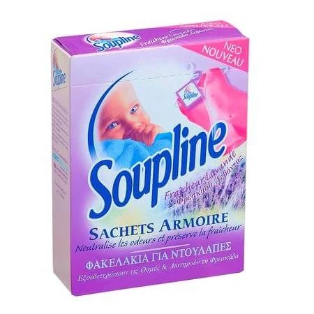 Αρωματικό Ρούχων Λεβάντα SOUPLINE 3τμχ