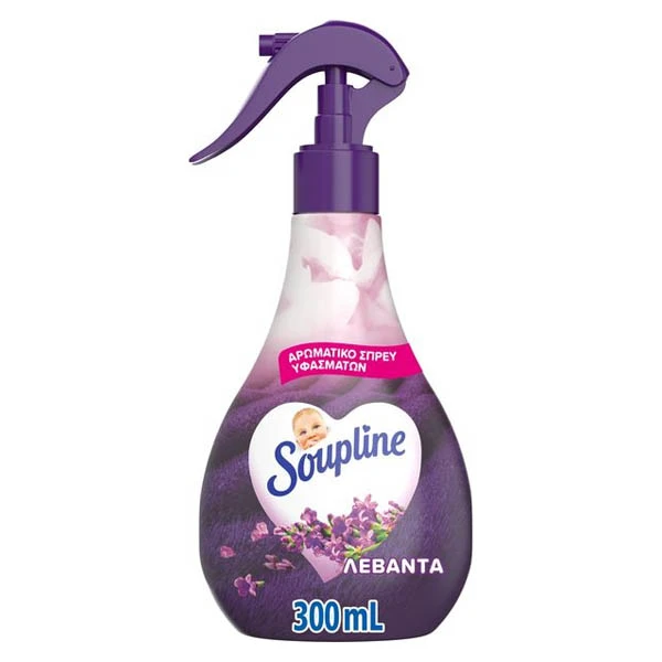 Αρωματικό Ρούχων σε Spray Λεβάντα SOUPLINE 300ml