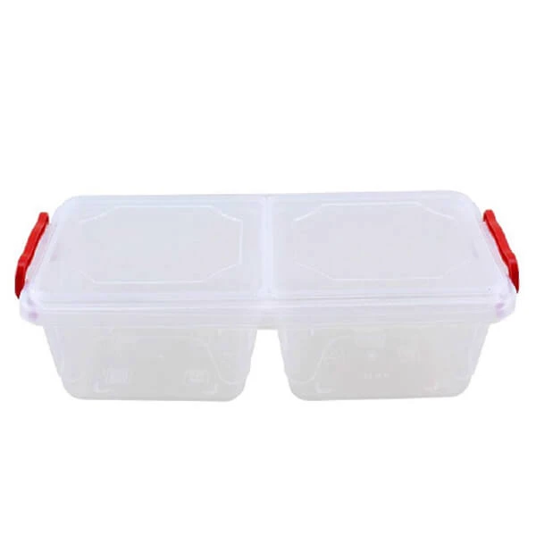 Φαγητοδοχείο Ορθογώνιο Μεγάλο 2 Θέσεων STERK 1τμχ