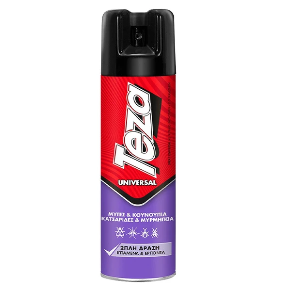 Εντομοκτόνο Spray 2 σε 1 Universal TEZA 300ml