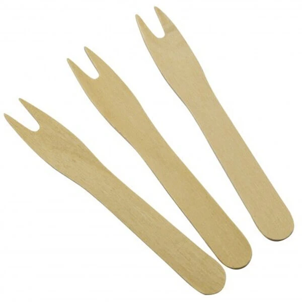 Πιρουνάκι Ξύλινο Δίαινα 8,5cm PRACTIC 200τμχ