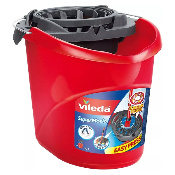 Κουβάς & Στίφτης Power Press VILEDA 1τμχ