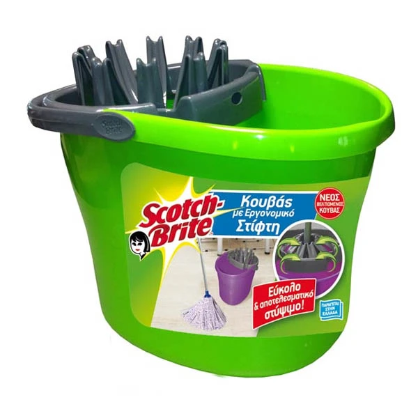 Κουβάς & Στίφτης 15lt SCOTCH BRITE 1τμχ