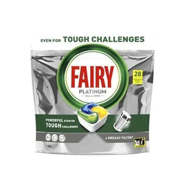 Ταμπλέτες Πλυντηρίου Πιάτων Platinum FAIRY 28τμχ