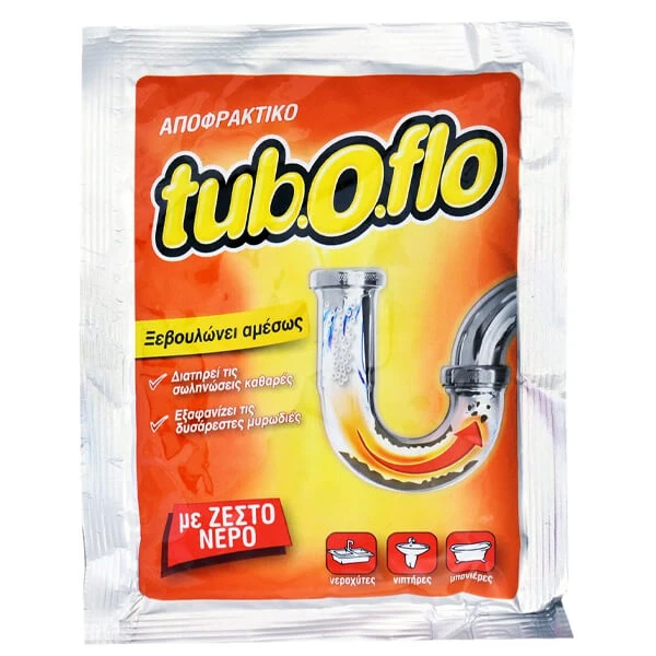 Αποφρακτικό για Ζεστό Νερό TUBOFLO 60gr