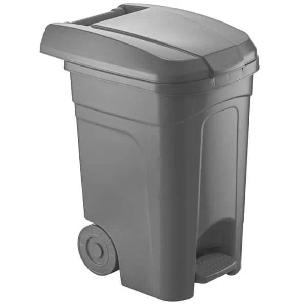 Κάδος Απορριμάτων με Πεντάλ & Ρόδες 60lt 1τμχ