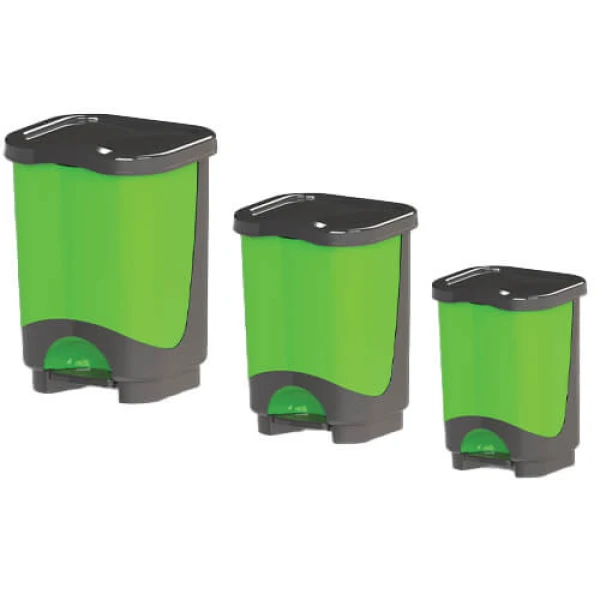 Κάδος Απορριμάτων με Πεντάλ Σετ Casandra (6+13+28lit) STERK 1τμχ
