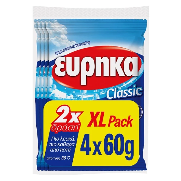 Λευκαντικό Classic ΕΥΡΗΚΑ 60gr (4x60gr)