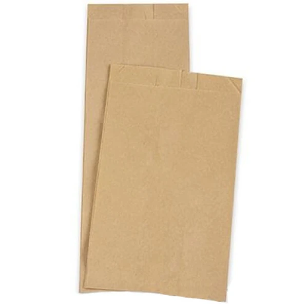 Χαρτοσακούλες Βεζετάλ Ατύπωτες Καφέ 12x28cm 10kg