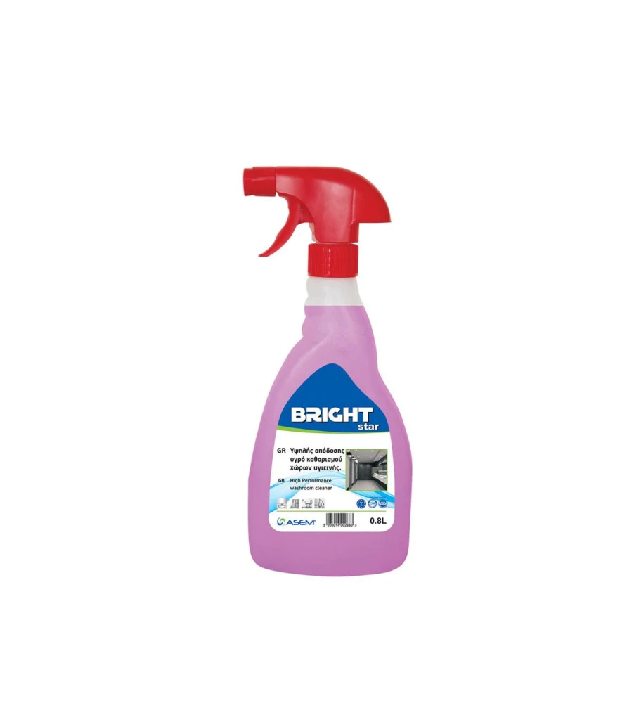 Καθαριστικό Υγρό για WC σε Σπρέι Bright Star ASEM 800ml