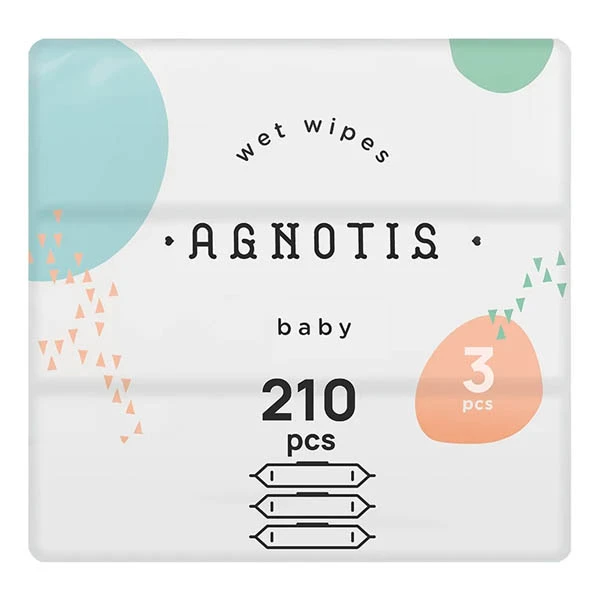 Μωρομάντιλα AGNOTIS 60τμχ (3x60τμχ)