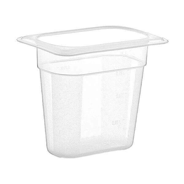 Δοχείο Τροφίμων PP GN1/9-15cm GNPP-19150 Χωρίς Καπάκι 1τμχ