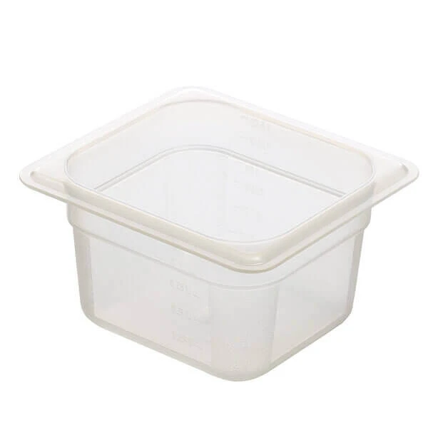 Δοχείο Τροφίμων PP GN1/6-15cm GNPP-16150 Χωρίς Καπάκι 1τμχ