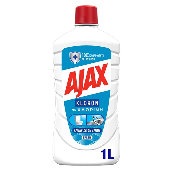 Καθαριστικό με Χλώριο Fresh AJAX 1lt