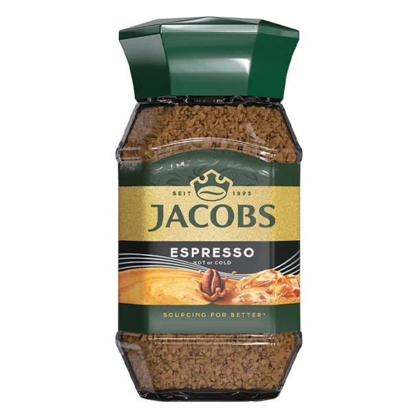 Στιγμιαίος Καφές Espresso Γυάλινο JACOBS 95gr