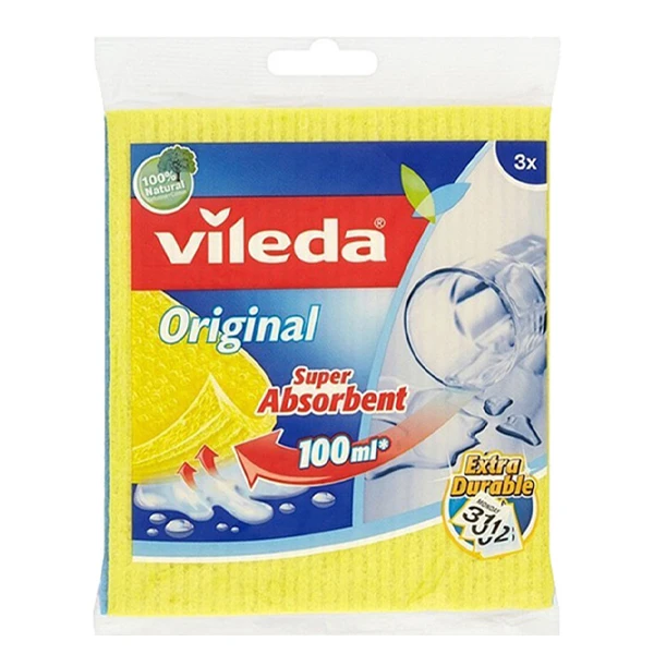 Πανάκια Καθαρισμού Panno Spugna VILEDA 3τμχ