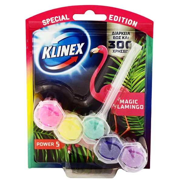 Καθαριστικό Λεκάνης Magic Flamingo 50gr KLINEX 1τμχ