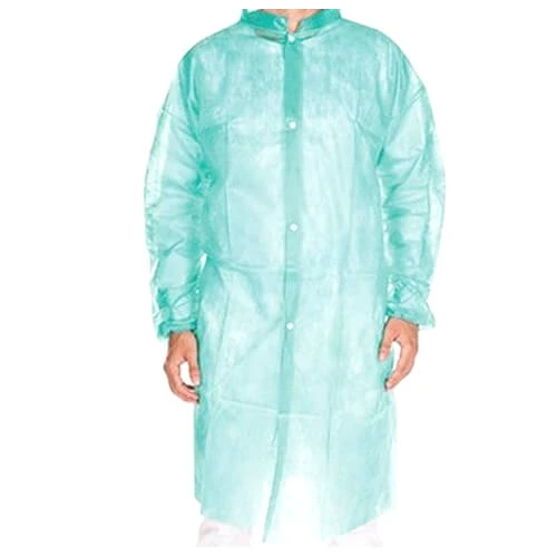 Εργαστηριακή Ρόμπα με Κουμπιά Μπλε 41002 MOPATEX 1τμχ