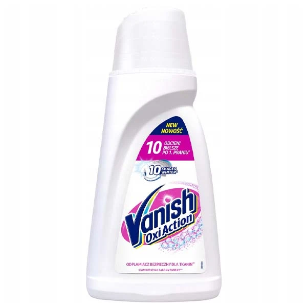 Καθαριστικό Υγρό Oxi Action White VANISH 1lt