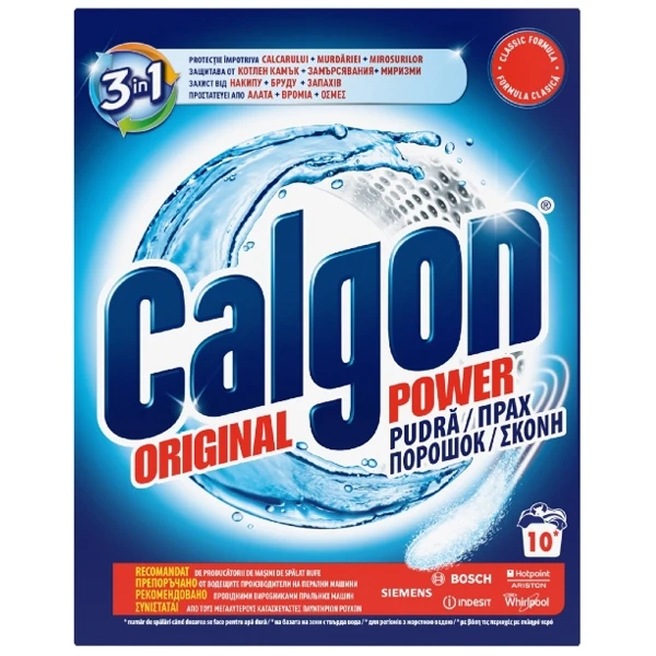 Αποσκληρυντικό Πλυντηρίου σε Σκόνη CALGON 500gr