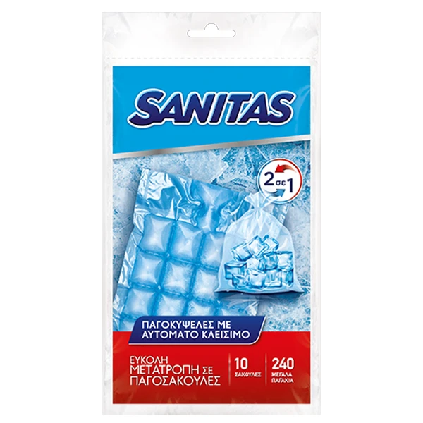Παγοκυψέλες Auto Close SANITAS 10τμχ