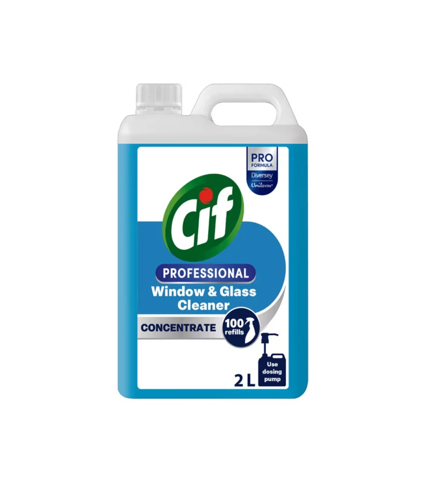Καθαριστικό Τζαμιών & Γυάλινων Επιφανιών Συμπυκνωμένο Professional CIF 2lt
