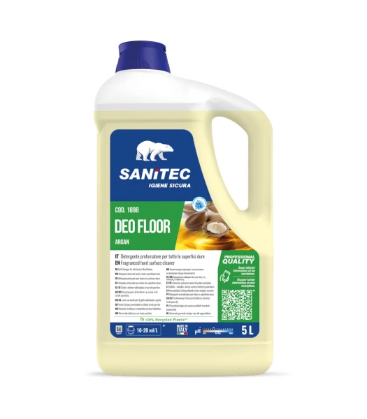 Καθαριστικό Γενικής Χρήσης με Άρωμα Argan Deo Floor SANITEC 5lt