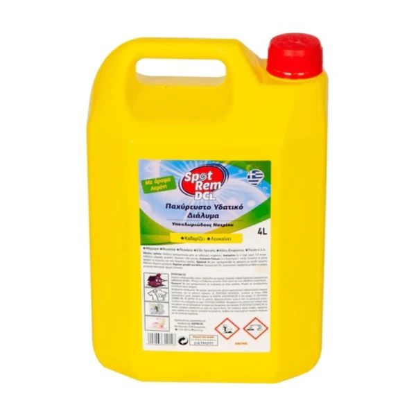 Παχύρευστο Χλώριο Λεμόνι SPOT REM DCL 4lt