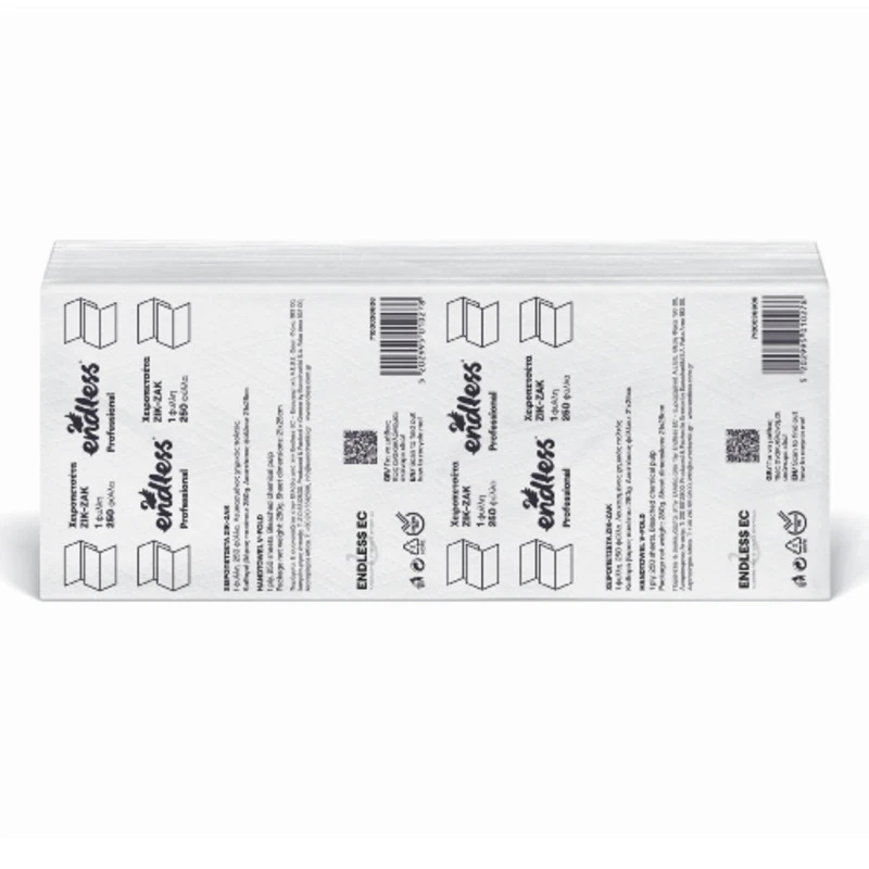 Χειροπετσέτα Ζικ-Ζακ 250τμχ ENDLESS (16x250τμχ)