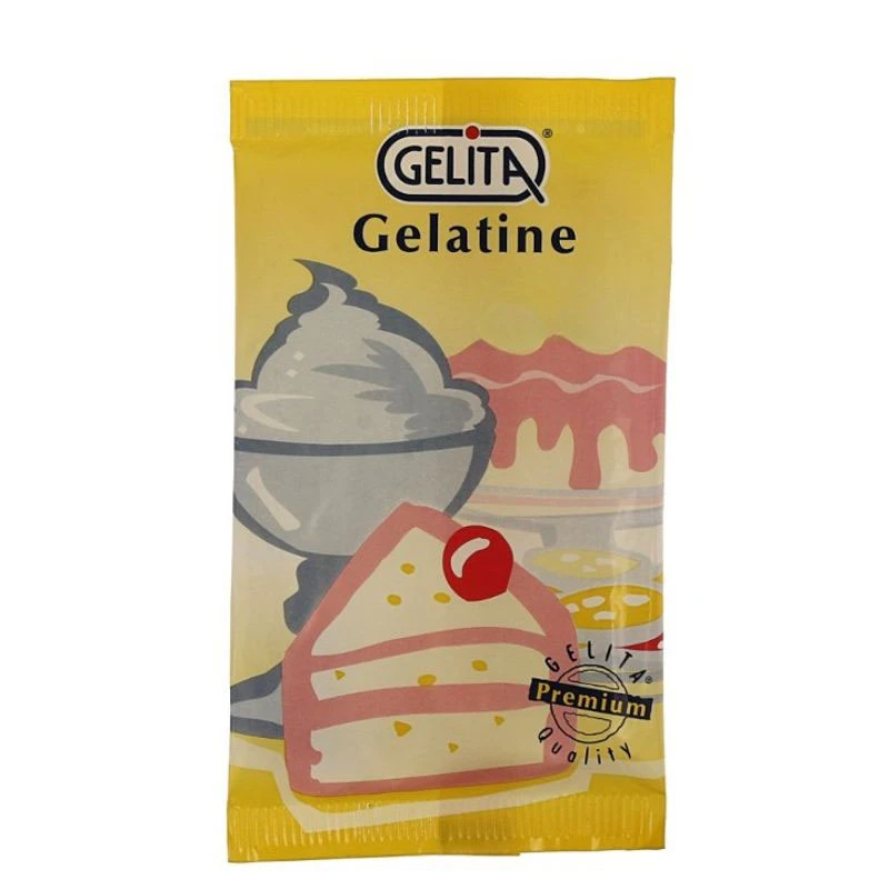 Ζελατίνη φύλλα (12 φύλλα) GELITA 20gr
