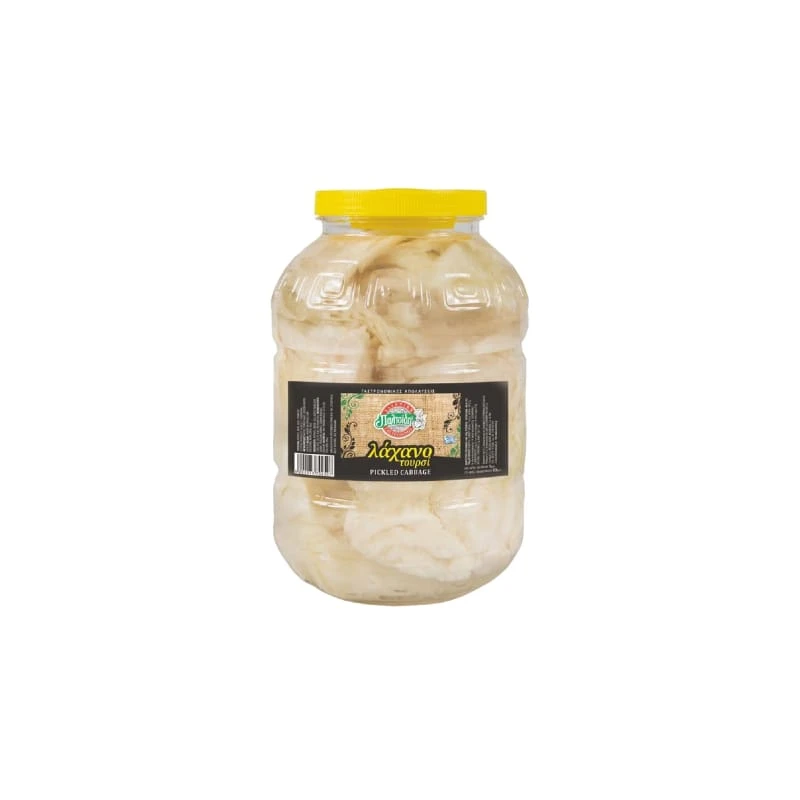 Λάχανο Τουρσί σε Βάζο Πλαστικό (3kg Στραγγιστό) ΠΑΛΤΣΙΔΗΣ 5kg