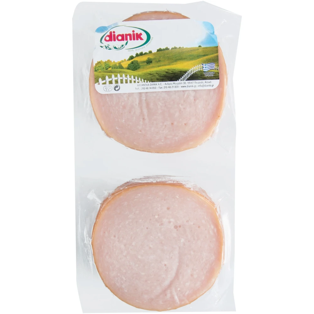 Γαλοπούλα Καπνιστή Ρολό σε Φέτες DIANIK ~750gr