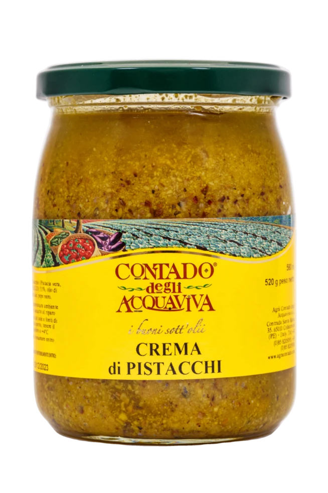 Σάλτσα Πέστο Pistachio CONTADO DEGLI ACQUAVIVA 520gr