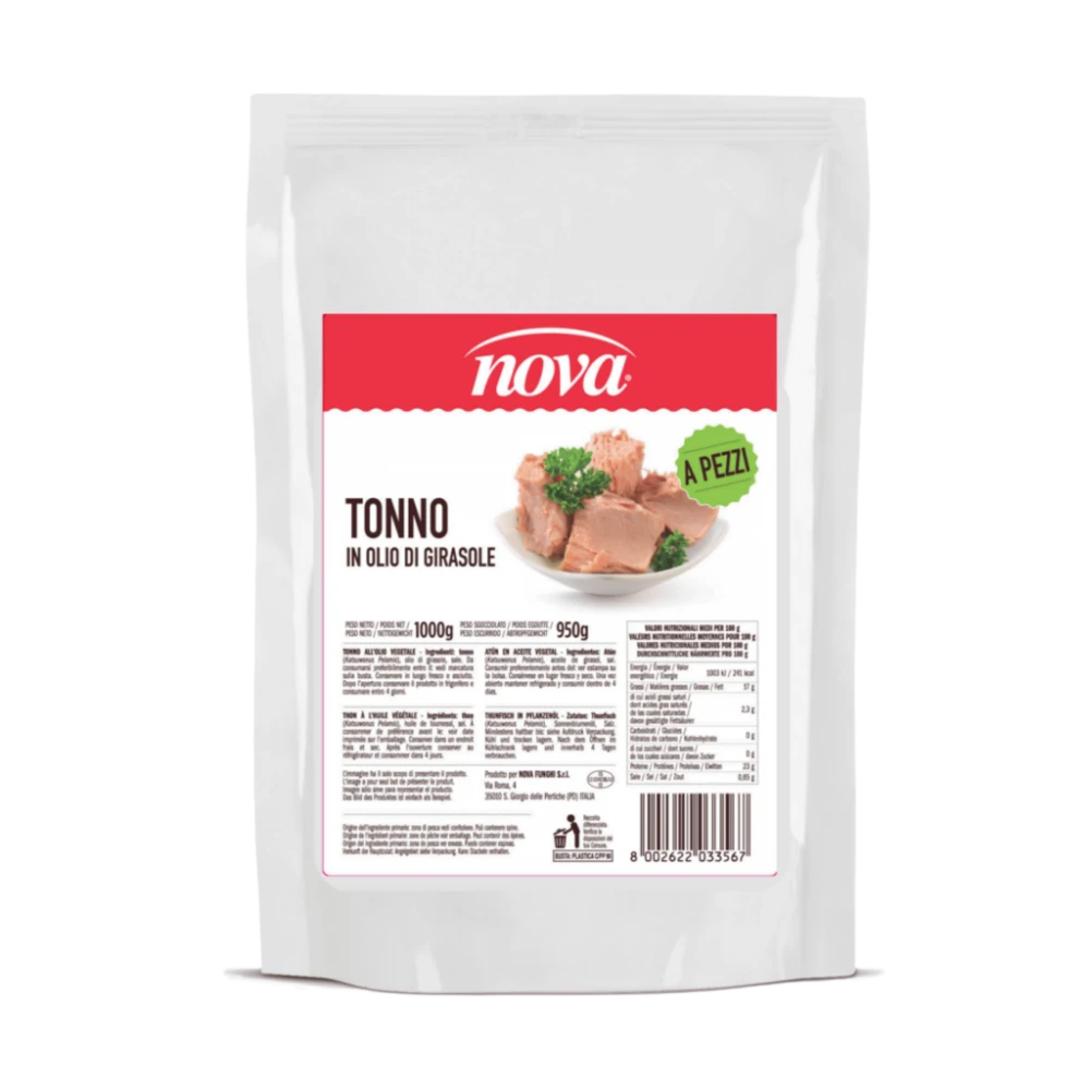 Τόνος Τεμαχισμένος NOVA 1kg