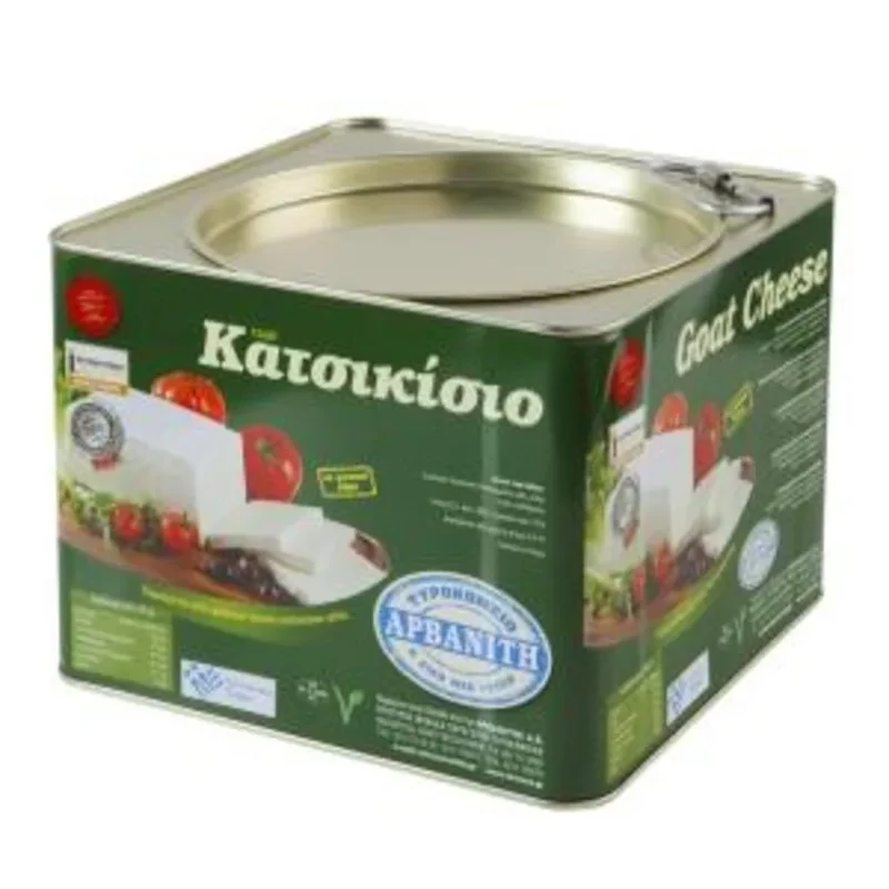 Τυρί Κατσικίσιο 1/2 Δοχείο ΑΡΒΑΝΙΤΗ 6kg