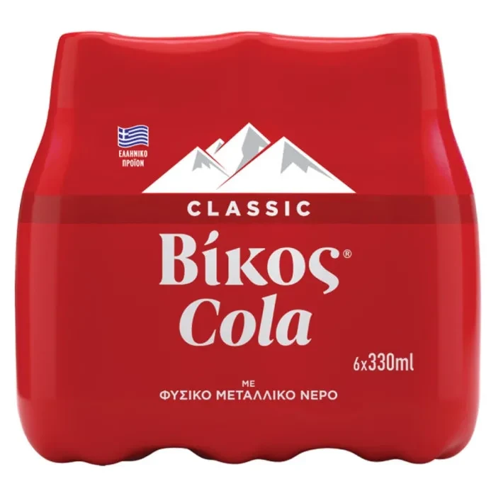Αναψυκτικό Cola PET ΒΙΚΟΣ 330ml (6x330ml)