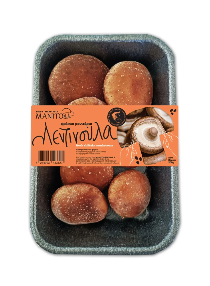 Μανιτάρια Φρέσκα Λεντινούλα MANITU 200gr