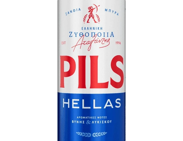 Μπύρα Κουτί PILS HELLAS 500ml (24x500ml)