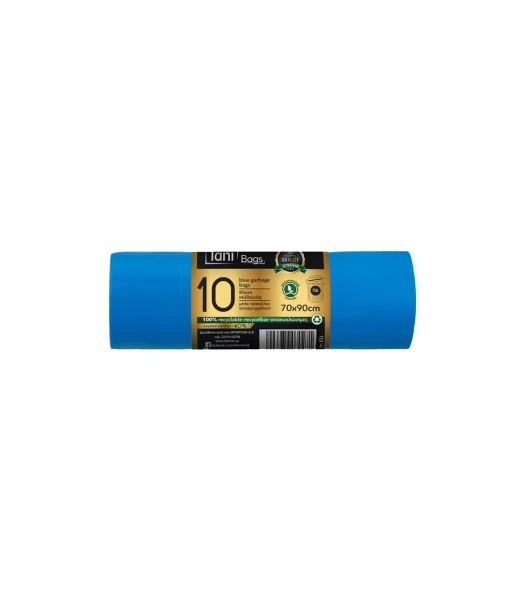 Σακούλες Απορριμμάτων Μπλε Premium Strong 70x90cm TANI 10τμχ
