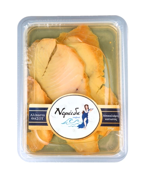 Μπακαλιάρος Καπνιστός σε Λάδι ΝΕΡΑΙΔΑ 1,6kg