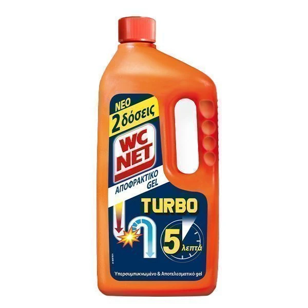 Αποφρακτικό Gel Turbo WC NET 1lt
