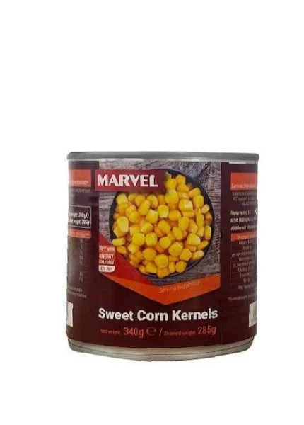 Καλαμπόκι Σπυρί σε Κονσέρβα MARVEL 340gr