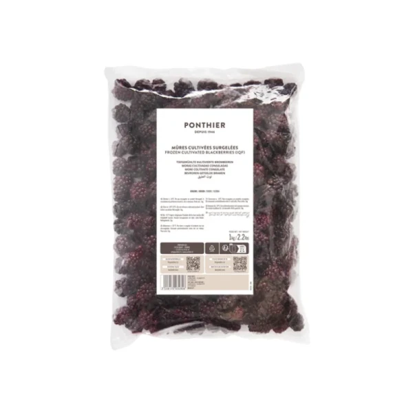 Βατόμουρο Μαύρο (Frozen Blackberries) PONTHIER 1kg
