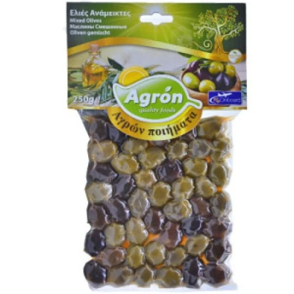 Ελιές Ανάμεικτες Vacuum ΑΓΡΩΝ ΠΟΙΗΜΑΤΑ 250gr
