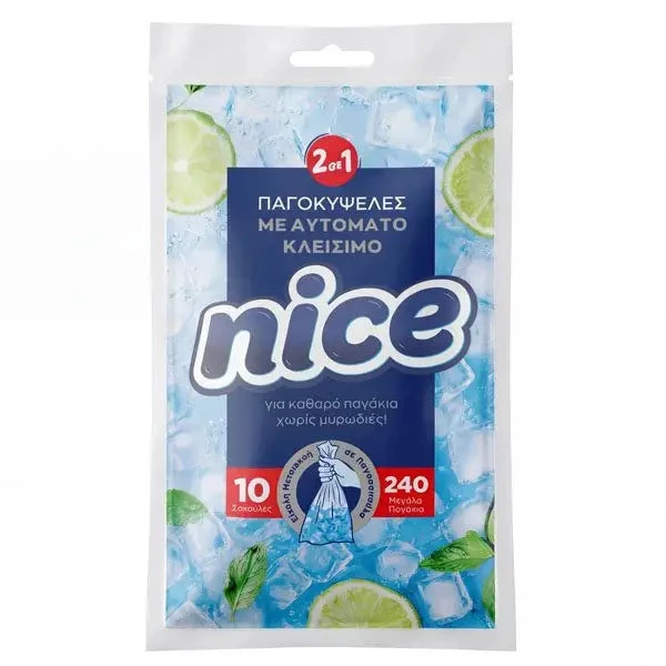 Παγοκυψέλες 2σε1 Autoclose NICE 10τμχ