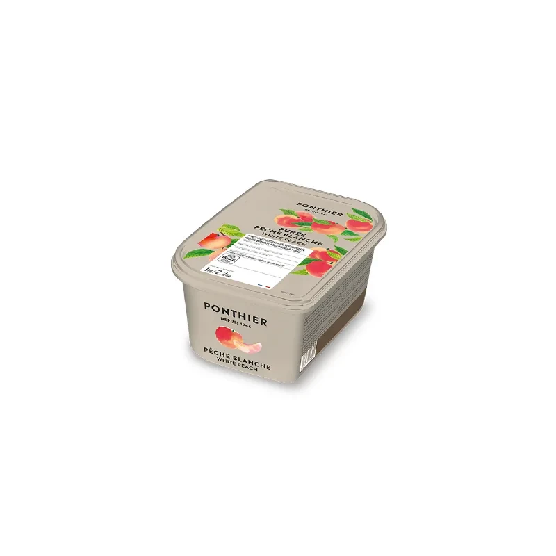 Πουρές Φρούτων White Peach Κατεψυγμένος PONTHIER 1kg
