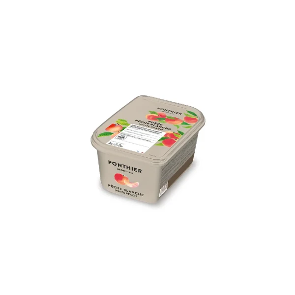Πουρές Φρούτων White Peach Κατεψυγμένος PONTHIER 1kg