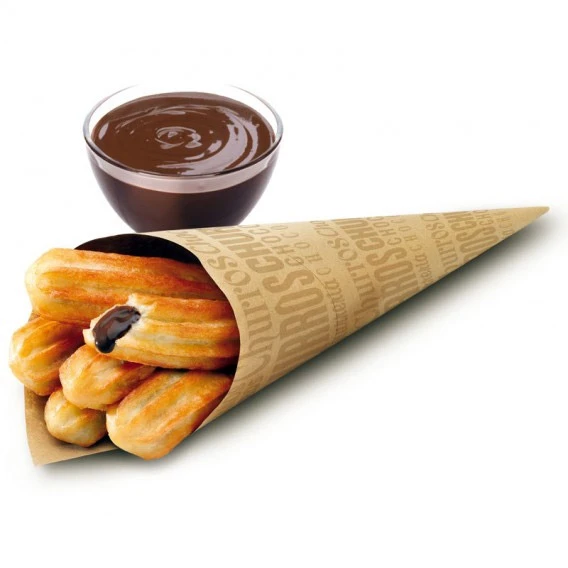 Ισπανικοί Λουκουμάδες Churros Κατεψυγμένοι με Γέμιση Σοκολάτα MAHESO 1,8kg