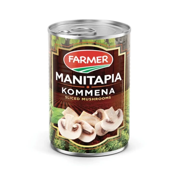 Μανιτάρια Κομμένα σε Κονσέρβα FARMER 400gr