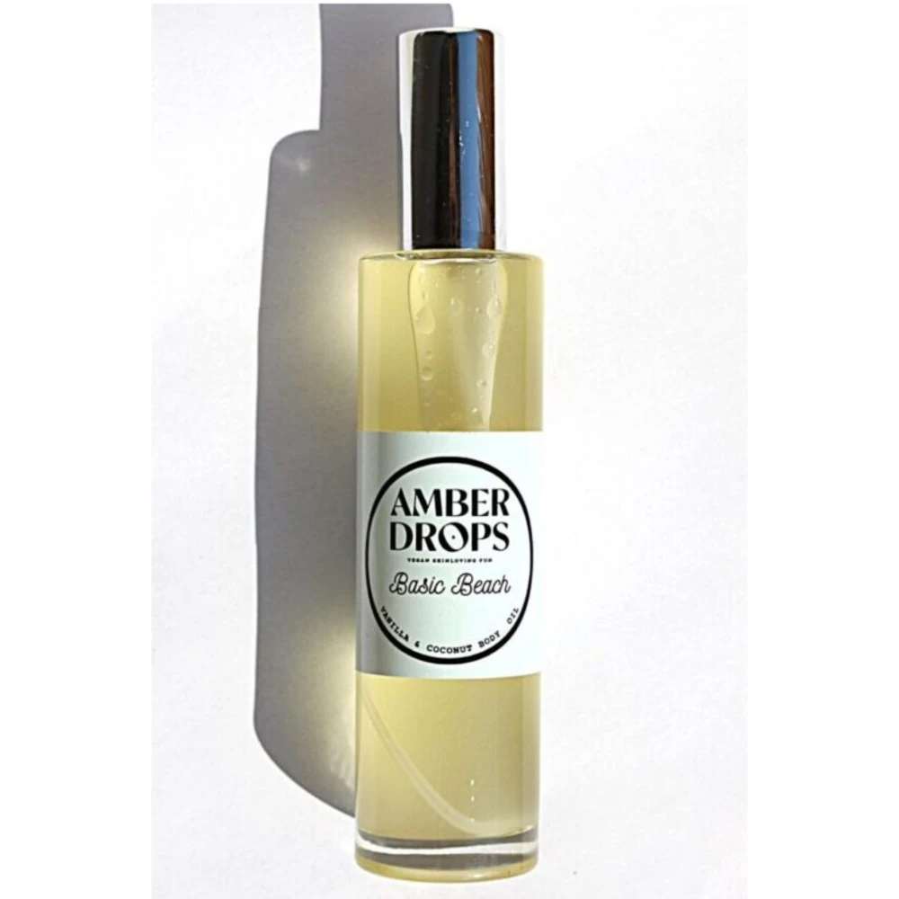 Basic Beach Λάδι Σώματος Βανίλια & Καρύδα 100ml AMBER DROPS 1τμχ